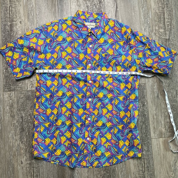 Tipsy Elves Wild Seahorse Print button-up shirt - Picture 6 of 9